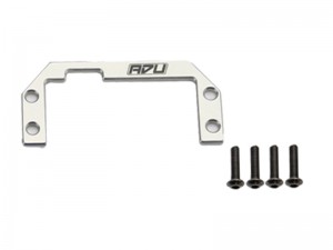 ALUMINUM 7075 SERVO MOUNT 2056 FOR 1/10 RC TRAXXAS MINI MAXX MONSTER 107154-1 - SILVER - TRX-2056/SI