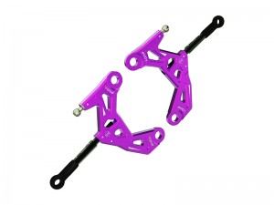 3RACING SAK-D6802 ALUMINUM FRONT LOWER ARM FOR 1/10 SAKURA D6 S AUPER SPORT RC DRIFT CAR - SAK-D6802/PU