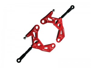 3RACING SAK-D6802 ALUMINUM FRONT LOWER ARM FOR 1/10 SAKURA D6 S AUPER SPORT RC DRIFT CAR - SAK-D6802/RE