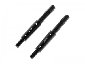 3RACING SAK-D6802A ALUMINUM FRONT LOWER ARM BOLT - 17mm FOR 1/10 SAKURA D6 S AUPER SPORT RC DRIFT CAR - SAK-D6802A