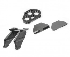 TPU 3D PRINTING WING MOUNT DUST DIRT GUARD ARA320492 FOR 1/5 ARRMA KRATON OUTCAST 8S BLX - RS-ARA320492