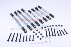 ALUMINIUM 4MM ANTI-THREAD UPPER LOWER LINK PARTS GMADE KOMODO - KOM049-GS-BEBK