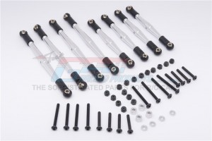 ALUMINIUM 4MM ANTI-THREAD UPPER LOWER LINK PARTS GMADE KOMODO - KOM049-S-BEBK