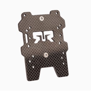 CARBON FIBER XLX2 MAX5 ESC PLATE ARA320599 FOR 1/7 ARRMA F1 LIMITLESS 6S V2 ROLLER ARA7116V2 - RS-ARA320599