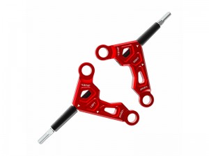 3RACING SAK-D6822 ALUMINUM FRONT UPPER ARM FOR 1/10 RC AUPER D6 S SPORT DRIFT CAR - SAK-D6822/RE