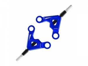 3RACING SAK-D6823 ALUMINUM REAR UPPER ARM FOR 1/10 RC AUPER D6 S SPORT DRIFT CAR - SAK-D6823/BU