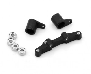ALUMINUM STEERING ASSEMBLY LOS-1761 For RC LOSI 1/24 Micro-B Buggy - RS-LOS1761/BK
