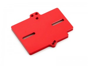 ALUMINUM ESC TRAY MOUNT 3383 FOR TRAXXAS MINI MAXX MONSTER TRUCK 107154-1 - RED - RS-TRX3383/RE