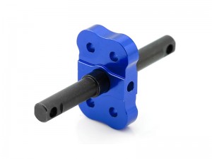 ALUMINUM DIFFERENTIAL LOCKER SPOOL 10782 FOR TRAXXAS MINI MAXX MONSTER TRUCK 107154-1 - BLUE - RS-TRX10782/BU