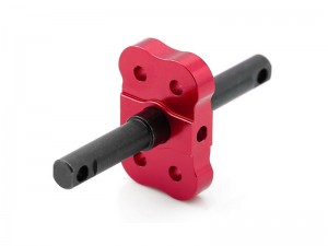 ALUMINUM DIFFERENTIAL LOCKER SPOOL 10782 FOR TRAXXAS MINI MAXX MONSTER TRUCK 107154-1 - RED - RS-TRX10782/RE