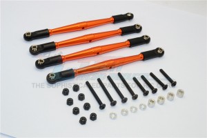 ALUMINIUM 4MM ANTI-THREAD LOWER LINK PARTS  GMADE KOMODO - KOM049B-OR-BEBK