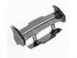 CARBON FIBER REAR RACING WING MOUNT TYPE C ARA40041 FOR ARRMA 1/7 FELONY INFRACTION 6S BLX RC TRUCK ARA7617V2 - RS-ARA40041C/BK