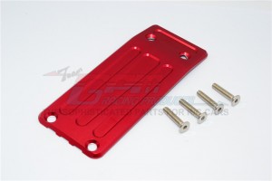 GPM TXM331F ALUMINIUM FRONT SKID PLATE TRAXXAS XMAXX - Red - TXM331F-R