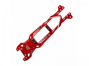 3RACING SAK-D6811 ALUMINUM UPPER DECK FOR 1/10 SAKURA D6 S SPORT DRIFT CAR - RED - SAK-D6811/RE