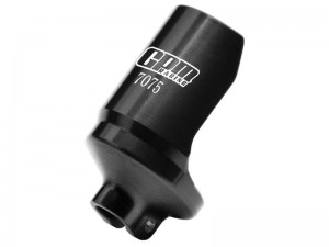 GPM MX112/BP 7075 ALLOY SHOCK TRAVEL LIMITER SPACER FOR LOSI 1/4 PROMOTO-MX / PROMOTO-SM MOTORCYCLE - BLACK - MX112/BP-BK