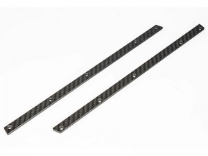 CARBON FIBER ORIGINAL SIZE SIDE SKIRT ARA320509  FOR ARRMA 1/7 FELONY INFRACTION LIMITLESS 6S BLX - RS-ARA320509/BK