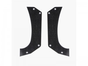 CARBON FIBER AIR DAM DIFFUSER WHEEL COVERS  FOR ARRMA 1/7 FELONY INFRACTION LIMITLESS 6S BLX - TYPE A - RS-ARA320515/A