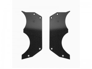 CARBON FIBER AIR DAM DIFFUSER WHEEL COVERS  FOR ARRMA 1/7 FELONY INFRACTION LIMITLESS 6S BLX - TYPE C - RS-ARA320515/C