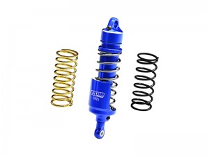 GPM MX112 7075 ALLOY REAR SHOCK ABSORBERS LOS263007 FOR RC LOSI 1/4 PROMOTO MX / SM MOTORCYCLE - BLUE - MX112-B