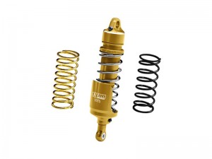 GPM MX112 7075 ALLOY REAR SHOCK ABSORBERS LOS263007 FOR RC LOSI 1/4 PROMOTO MX / SM MOTORCYCLE - MX112-GD