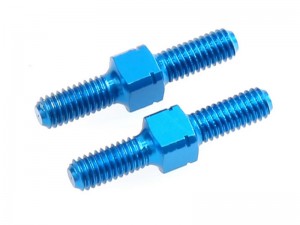 ALUMINUM M3 X 18mm TURNBUCKLE SHAFT 54274 FOR UNIVERSAL TAMIYA 1/10 RC TOURING CAR - RS-TA54274