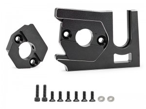 ALUMINUM SLIDING MOTOR MOUNT 40 42 49 56 SERIES ARA320468 ARA320469 FOR ARRMA FELONY MOJAVE INFRACTION LIMITLESS 1/8 KRATON TYPHON 6S BLX - BLACK - RS-ARA320468/BK