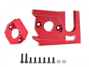 ALUMINUM SLIDING MOTOR MOUNT 40 42 49 56 SERIES ARA320468 ARA320469 FOR ARRMA FELONY MOJAVE INFRACTION LIMITLESS 1/8 KRATON TYPHON 6S BLX - RED - RS-ARA320468/RE