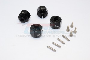STAINLESS STEEL KING PIN SCREW  (4.96X5.4X3.85) HPI CRAWLER KING - CK010/12X8MM-BK