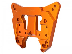 GPM MKV6030 7075 ALLOY REAR SHOCK TOWER ARA320759 FOR ARRMA 1/8 KRATON 6S EXB V6 V2 ARA8708V6 ARA8708T1 - ORANGE - MKV6030-OR