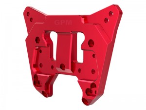 GPM MKV6030 7075 ALLOY REAR SHOCK TOWER ARA320759 FOR ARRMA 1/8 KRATON 6S EXB V6 V2 ARA8708V6 ARA8708T1 - RED - MKV6030-R