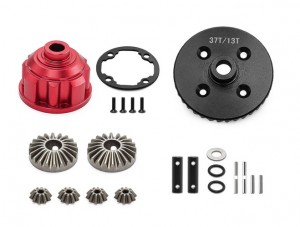 COMPLETED FRONT / REAR 13T / 37T DIFFERENTIAL KIT 8981 8982 8978 FOR TRAXXAS 1/8 MAXX SLASH 1/10 MAXX WIDE MAXX 2.0 MONSTER - RS-TRX8981/RE