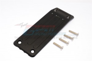 GPM TXM331R ALUMINIUM REAR SKID PLATE TRAXXAS XMAXX - Black - TXM331R-BK