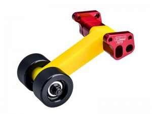 GPM MKV6040R REAR WING MOUNT WITH WHEELIE SET FOR ARRMA 1/8 KRATON 6S EXB V6 / NOTORIOUS V6 - RED - MKV6040R-R