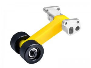 GPM MKV6040R REAR WING MOUNT WITH WHEELIE SET FOR ARRMA 1/8 KRATON 6S EXB V6 / NOTORIOUS V6 - SILVER - MKV6040R-S