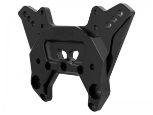 GPM MKV6028 7075 ALLOY FRONT SHOCK TOWER FOR ARRMA 1/8 KRATON 6S EXB / KRATON 6S V6 / NOTORIOUS 6S V6 - MKV6028-BK