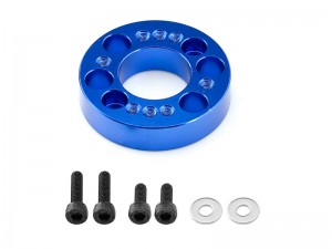 ALUMINUM MOTOR MOUNT SEAT FOR 1/10 ARRMA GORGON MONSTER TRUCK ARA3230T1 - BLUE - RS-MGO01/BU