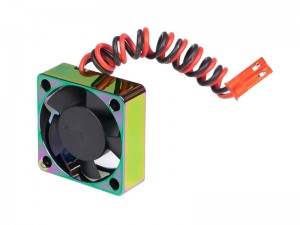 UNIVERSAL METAL CHROME 30 X 30mm 28000RPM COOLING FANS FOR 1/10 1/8 RC CAR BUGGY - RS-CFAN3030