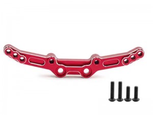 ALUMINUM REAR SHOCK TOWER 10538 FOR 1/10 TRAXXAS 4TEC DRIFT FORD MUSTANG CAR 105237-4 - RED - TRX-10538R/RE