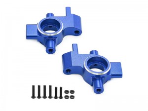 ALUMINUM FRONT STEERING BLOCK 10537 FOR 1/10 TRAXXAS 4TEC DRIFT FORD MUSTANG CAR 105237-4 - TRX-10537/BU