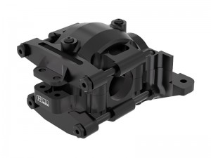 GPM TXMM013 7075 ALLOY REAR UPPER AND LOWER BULKHEAD 10729 FOR TRAXXAS MINI MAXX / MINI XRT / MINI SLASH - BLACK - TXMM013-BK