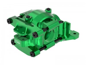 GPM TXMM013 7075 ALLOY REAR UPPER AND LOWER BULKHEAD 10729 FOR TRAXXAS MINI MAXX / MINI XRT / MINI SLASH - GREEN - TXMM013-G