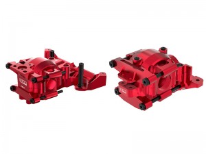 GPM 7075 ALLOY FRONT & REAR UPPER AND LOWER BULKHEAD 10729 10728 FOR TRAXXAS MINI MAXX MONSTER 107154-1 - TXMM01213-R