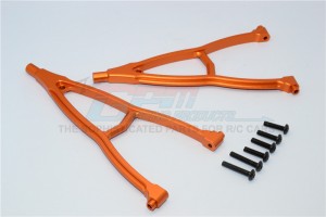 GPM CK015FR295 ALUMINIUM FRONT And REAR Y PLATE (FOR 295MM WHEELBASE)  HPI CRAWLER KING - CK015FR295-OR