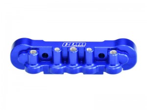 GPM MKV6008 7075 ALLOY FRONT LOWER SUSPENSION MOUNT ARA320808 FOR ARRMA 1/8 KRATON 6S EXB / KRATON 6S V6 / 1/7 FIRETEAM 6S - BLUE - MKV6008-B