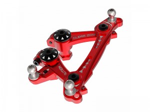 3RACING SAK-D6805 ALUMINUM STEERING RACK FOR 1/10 RC SAKURA AUPER D6 DRIFT CAR - SAK-D6805/RE