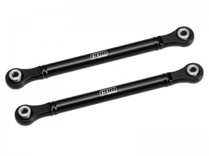 GPM TJ162 7075 ALLOY FRONT STEERING TOE LINKS 9027 - 98mm FOR TRAXXAS 1/8 JATO 4X4 VXL BUGGY 90386-4 90154-4 - BLACK - TJ162-BK