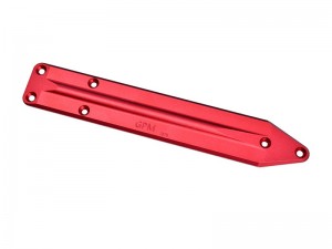 GPM MKV6330R 7075 ALLOY REAR CHASSIS SKID PLATE BRACE FOR ARRMA 1/8 KRATON 6S EXB V6 - RED - MKV6330R-R