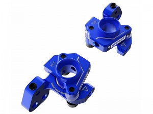 3RACING SAK-D6814 ALUMINUM KPI ADJUST KNUCKLE ARM FOR 1/10 AUPER D6 S SPORT DRIFT CAR - SAK-D6814/BU