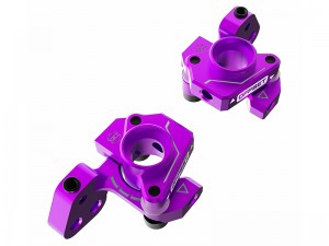 3RACING SAK-D6814 ALUMINUM KPI ADJUST KNUCKLE ARM FOR 1/10 AUPER D6 S SPORT DRIFT CAR - SAK-D6814/PU