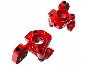 3RACING SAK-D6814 ALUMINUM KPI ADJUST KNUCKLE ARM FOR 1/10 AUPER D6 S SPORT DRIFT CAR - SAK-D6814/RE